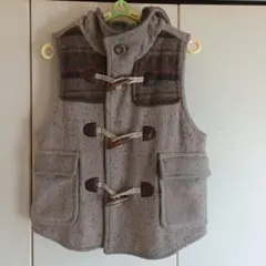 CUBE SUGAR フード付きダッフルベスト