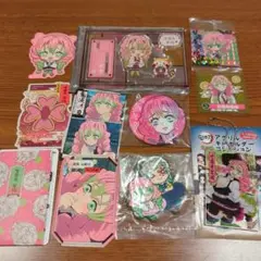 鬼滅の刃　甘露寺蜜璃　グッズまとめ売り