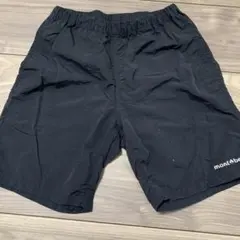 モンベル　ショートパンツ　130 ブラック　短パン　半ズボン　男の子水陸両用