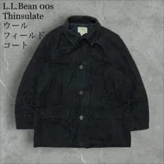 L.L.Bean 00sウールフィールドコートThinsulate中綿ライナー付