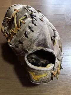 ミズノプロ 硬式用 ファーストミット 紐切れあり　サウスポー 左のサムネイル