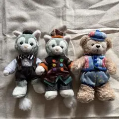ダッフィー ジェラトーニ ぬいぐるみバッジ