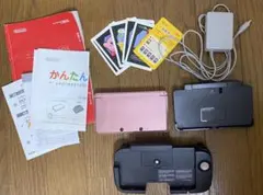 任天堂3DS 本体　付属品　ピンク