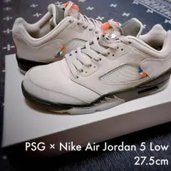 【極美品】NIKE×PSG×Air Jordan 5 Low 27.5cm