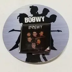 BOØWY　ピンバッジ　MORAL　ピンズ　カプセルトイ　モラル　ボウイ　暴威