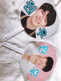 SEVENTEEN セブチ ウォヌ うちわ　セット