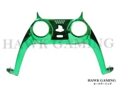 PS5 DualSense コントローラー シェル カバー メタリックグリーン