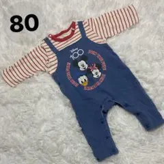 Disney 100周年 ロンパース 80cm