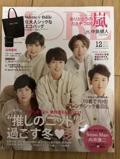 嵐・SnowMan向井くん　雑誌MORE