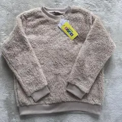 【新品】クロッシーキッズ もこもこトップス セーター トレーナー裏起毛140