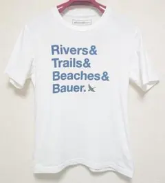 エディーバウアー　Eddy Bauer　Tシャツ　半袖　白　（XSサイズ）