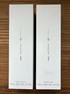【新品】ORBIS オルビスユー フォーミングウォッシュ 120g 2本セットのサムネイル
