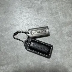 COACH ロゴチャーム タグ 60 ブラック