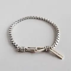 シルバー ブレスレット 925 高品質 男女兼用 ヴィンテージブレスレット
