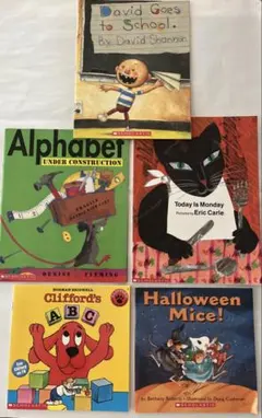 英語絵本 5冊セット Scholastic 知育