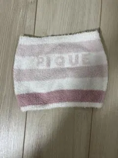 gelato pique ボーダー 腹巻 ピンク