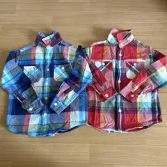 長袖カットソー￼　2点セット￼