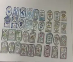 正規品　クーリア　グラスパーラー　ステンドグラス　シール　各柄1枚ずつおすそ分け