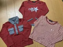 コムサ・キッズロンT90cm・ポロシャツ80cm・3枚セット・子ども服・ベビー服