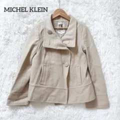 ミッシェルクラン　MK ピーコート　ベージュ　38 羽織り　アウター　可愛い