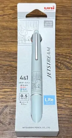 三菱鉛筆 uni ジェットストリーム 4&1 0.5mm スヌーピー 限定版