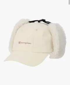 【新品】Champion フライトキャップ アイボリー　冬用