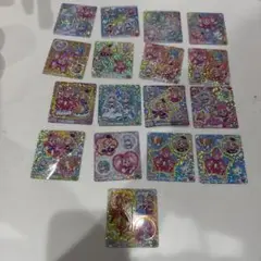 丸美屋　プリキュア　シール　まとめ売り わんだふるぷりきゅあ　17枚