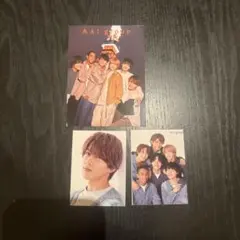 Aぇ!group Myojo 厚紙セット