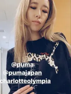 加藤ミリヤ着用 新品 トレーナー PUMA CHARLOTTE OLYMPIA - メルカリ