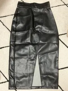Dazy ブラックレザータイトスカート XS