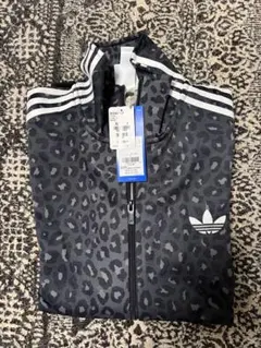 adidas ブラック レオパード柄 (XLサイズ)