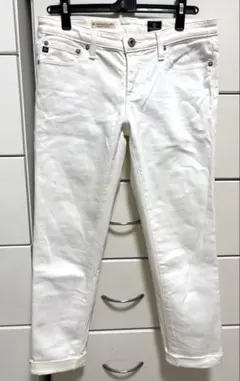 AG the Stilt Roll-Up JPN ホワイトデニムジーンズのサムネイル