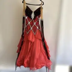 チャコット 凛舞 ラテンドレス（赤ネックレスなし）Mサイズ - メルカリ