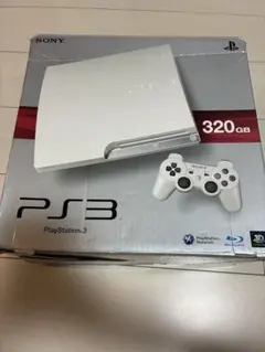 メ*ー様 【ジャンク品】ホワイト PS3 320GB 本体とコントローラー