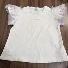 anyFAM フリル袖 Tシャツ 130