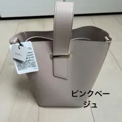 index ピンクベージュ　バッグ　ショルダー