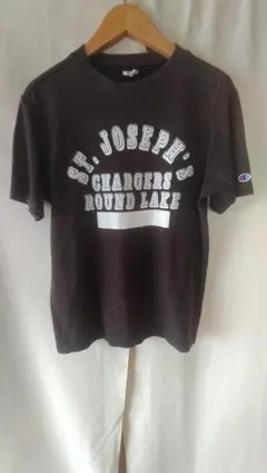 ChampionチャンピオンプリントTシャツ黒正規品サイズM