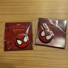 スパイダーマン ブランドニューデイ 入場者特典 缶バッジ 2個セット
