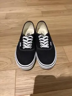US企画　VANS オーセンティック　25.5cm ブラック
