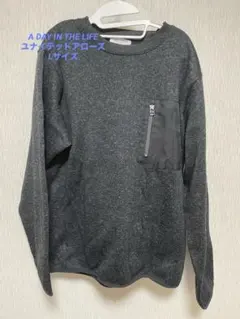 A DAY IN THE LIFE ユナイテッドアローズ　トレーナー　L ボア