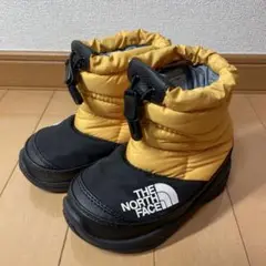 【セール】THE NORTH FACE ブーツ 14cm イエロー/ブラック