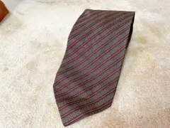 【美品】GIORGO ARMANI ジョルジオアルマーニ　ストライプ　レッド