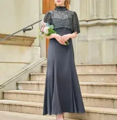値下げ交渉可・結婚式参列】CELFORDレースブラウスセットマーメイド