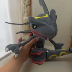 新品　ポケットモンスター めっちゃもふぐっとぬいぐるみ〜黒いレックウザ〜　３