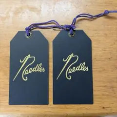 Needles タグ ２点　黒