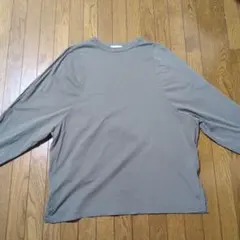 激安！BEAUTY&YOUTH ビックロングスリーブTシャツ オリーブグリーン系