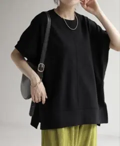 ◆ HUG.U ハグユー Tシャツ ベスト スウェット ブラックのサムネイル