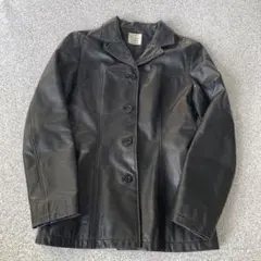 Private Label 羊革 レザージャケット ブラック M