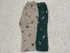 まとめ売り歓迎♡GU 90cm サマナルパンツ2枚【152】