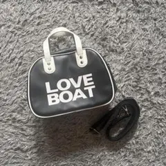 LOVE BOAT 2WAY ショルダーバッグ ブラックのサムネイル